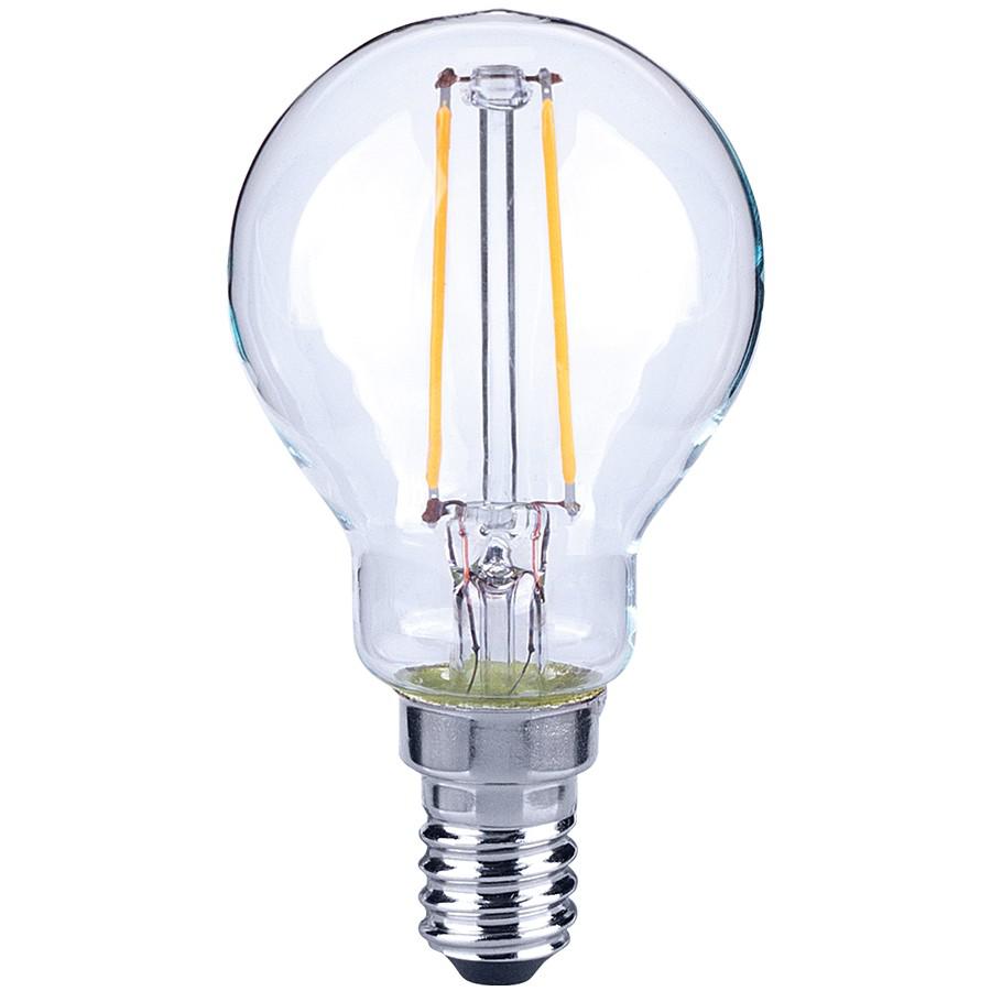 Foco LED E14 4.5W 2700K Filamento Dimmable Marino Cristal