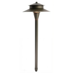 Lámpara de Jardín Tipo Sombrilla LT2405 de Latón Bronce Antiguo G4