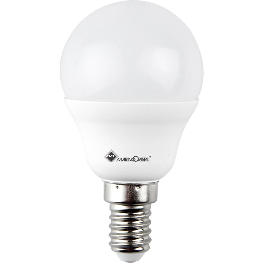 Foco LED Esférico E14 5W 3000K Marino Cristal