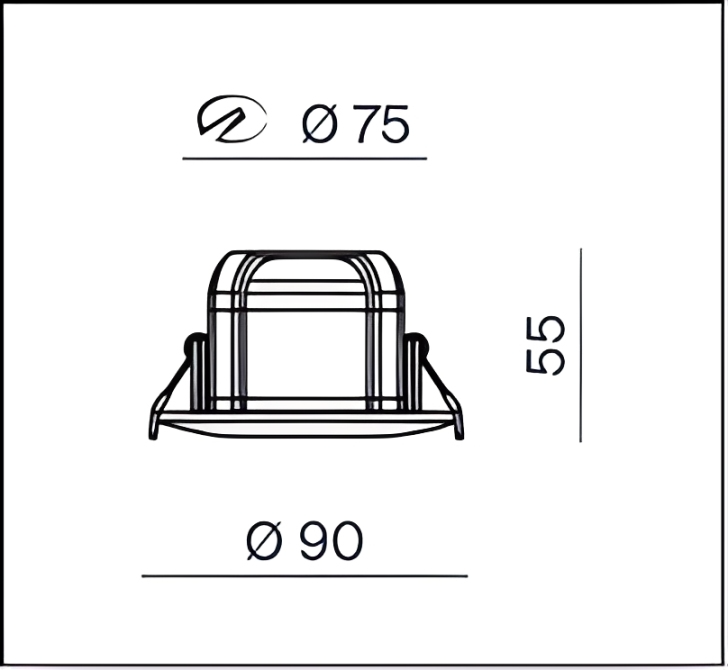 Foco Exterior AQUA EVO COB 40624 LED 8W - LOGICA - Imagen 2