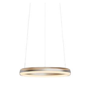 Lámpara de Suspensión BAUGI SERIES LED 27W - Níquel Mate
