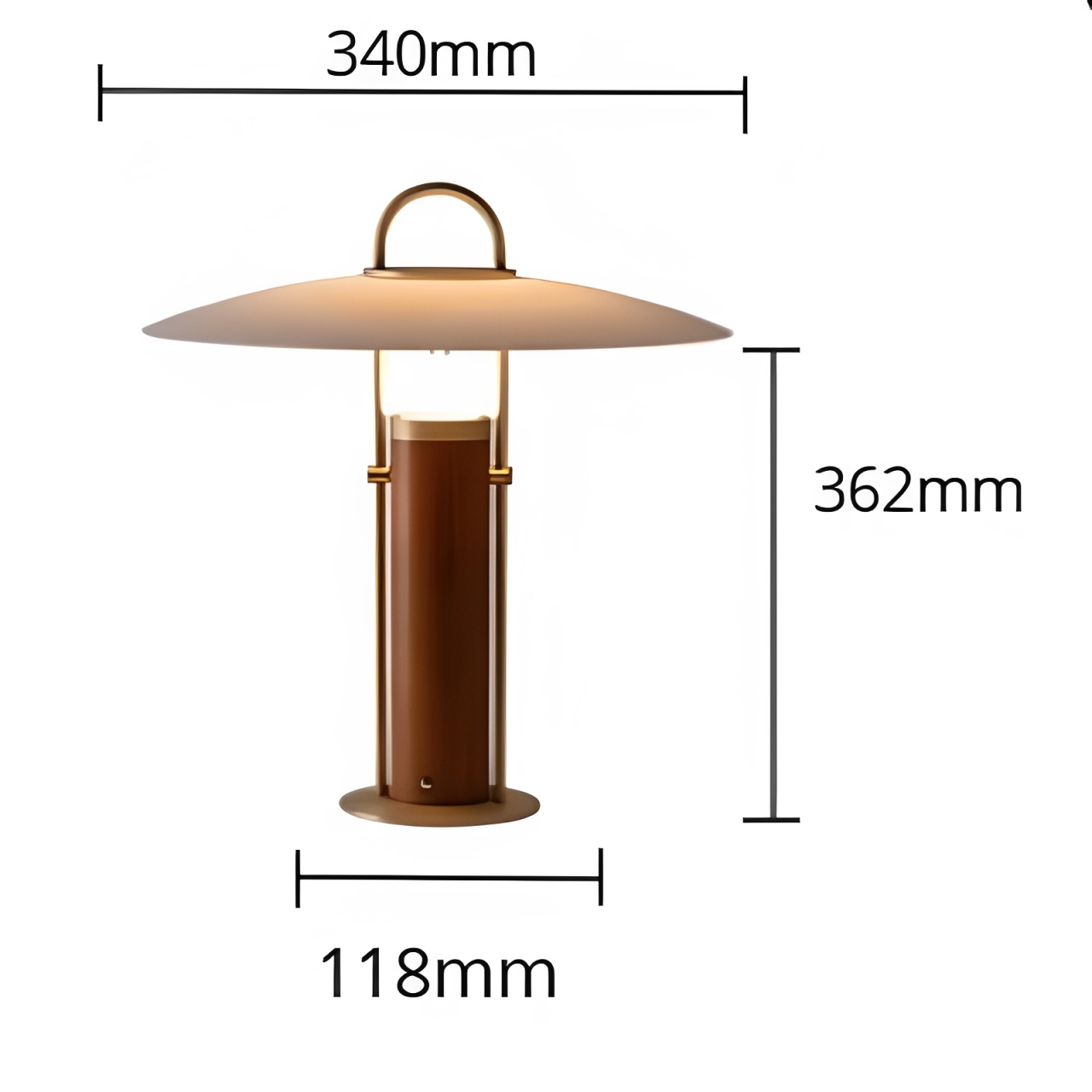 Lámpara de Mesa YURD LED Integrado 7W - Imagen 2
